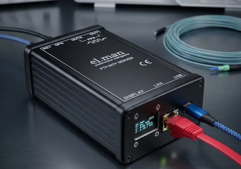 El-man PTPMaster, GNSS-disciplined PTP IEEE 1588 grandmaster
