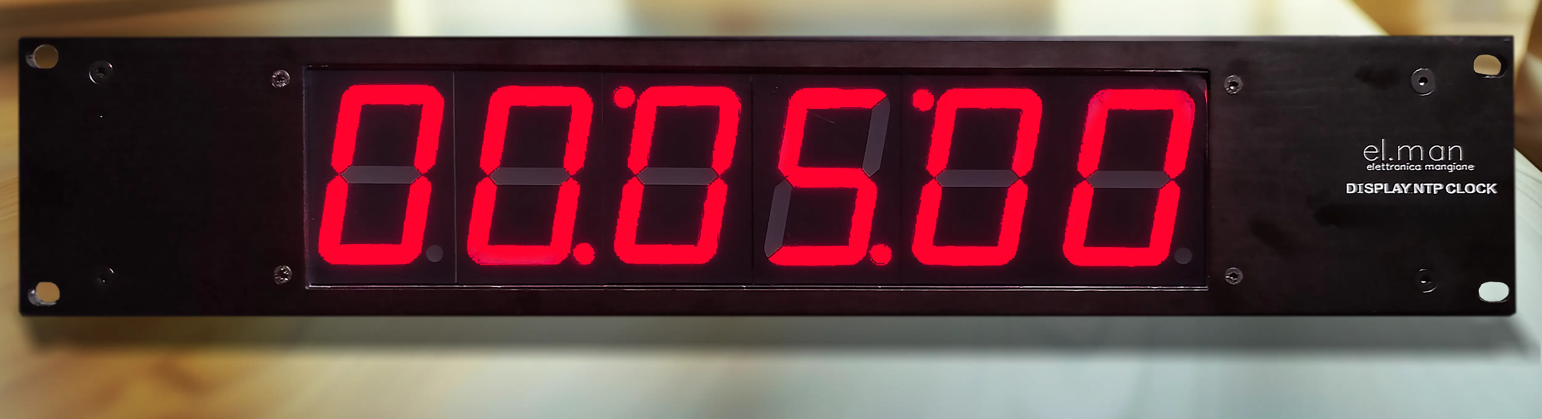 LTC Clock Front Panel