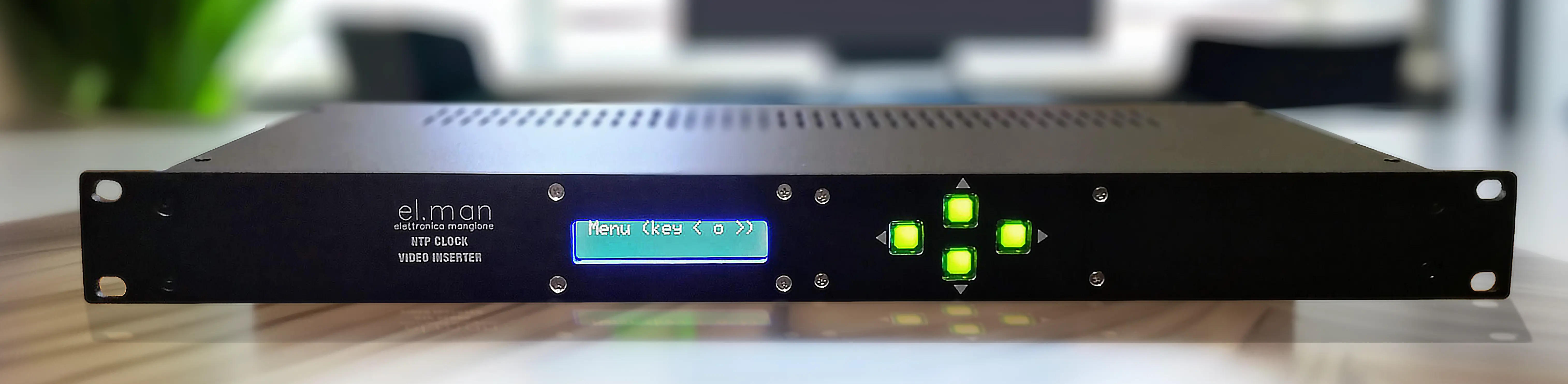 NTP Clock Video inserter