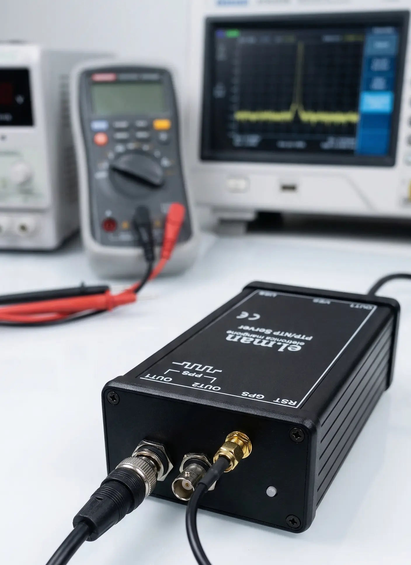 PTPMaster – Connector panel