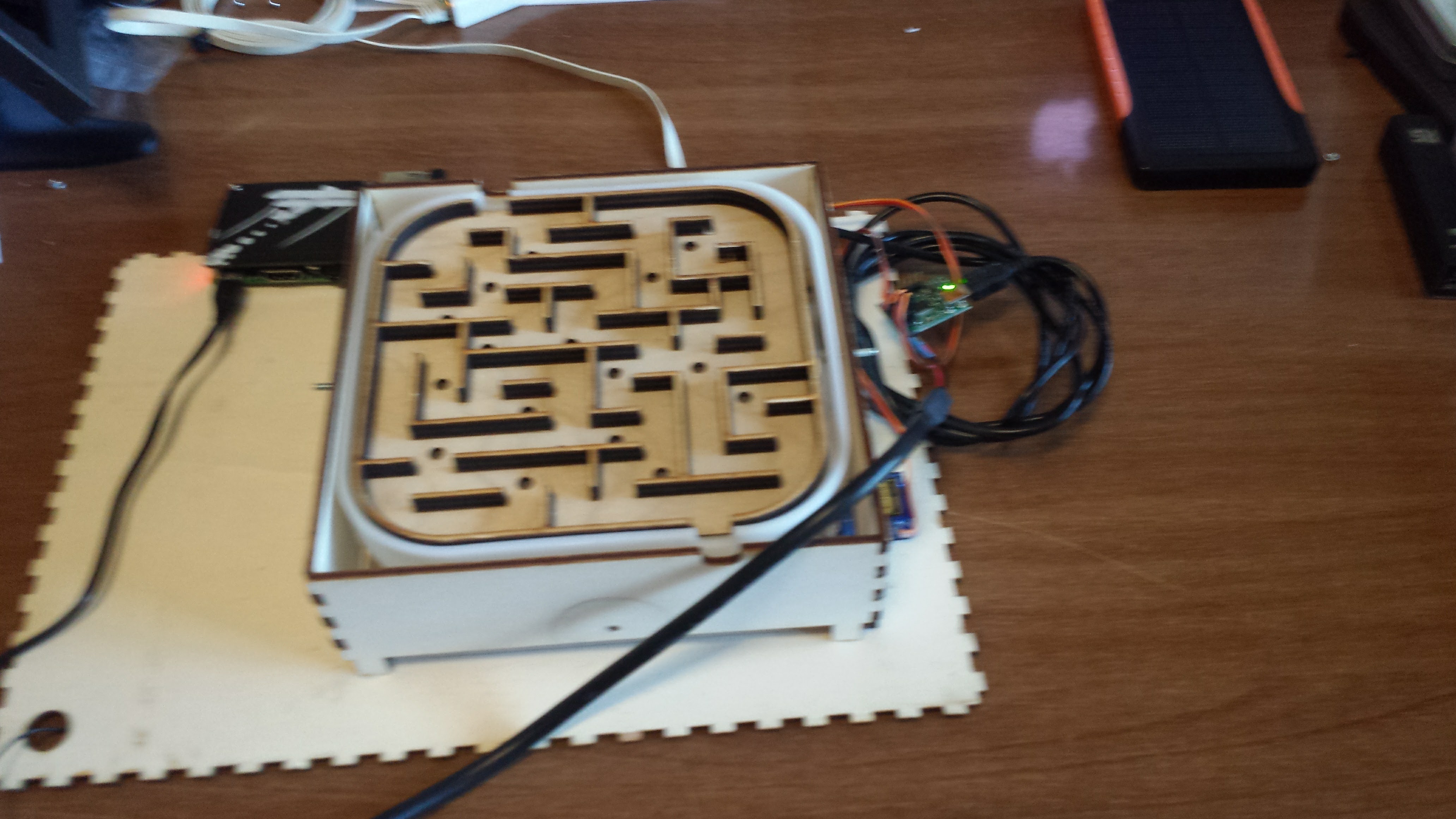 Interactive maze view