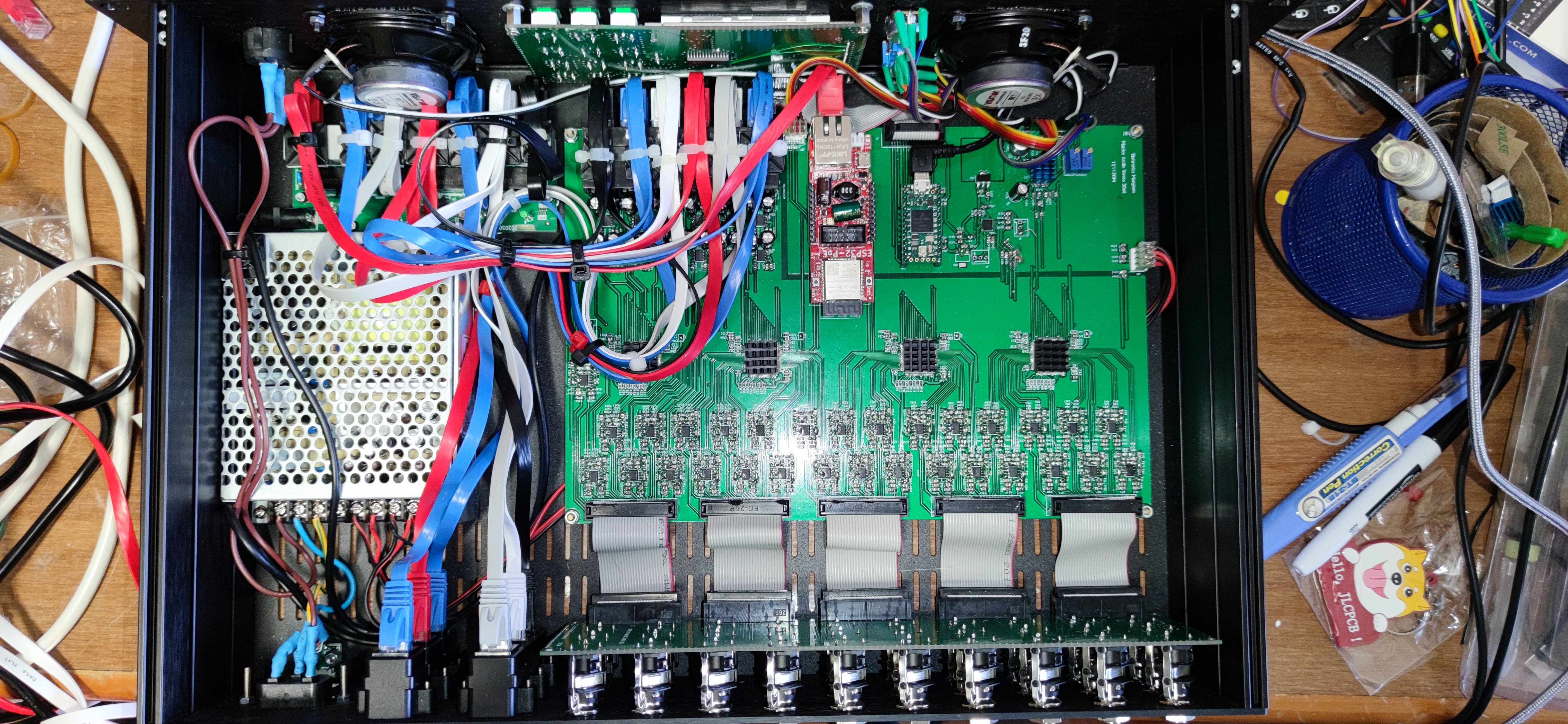 Audio matrix full view