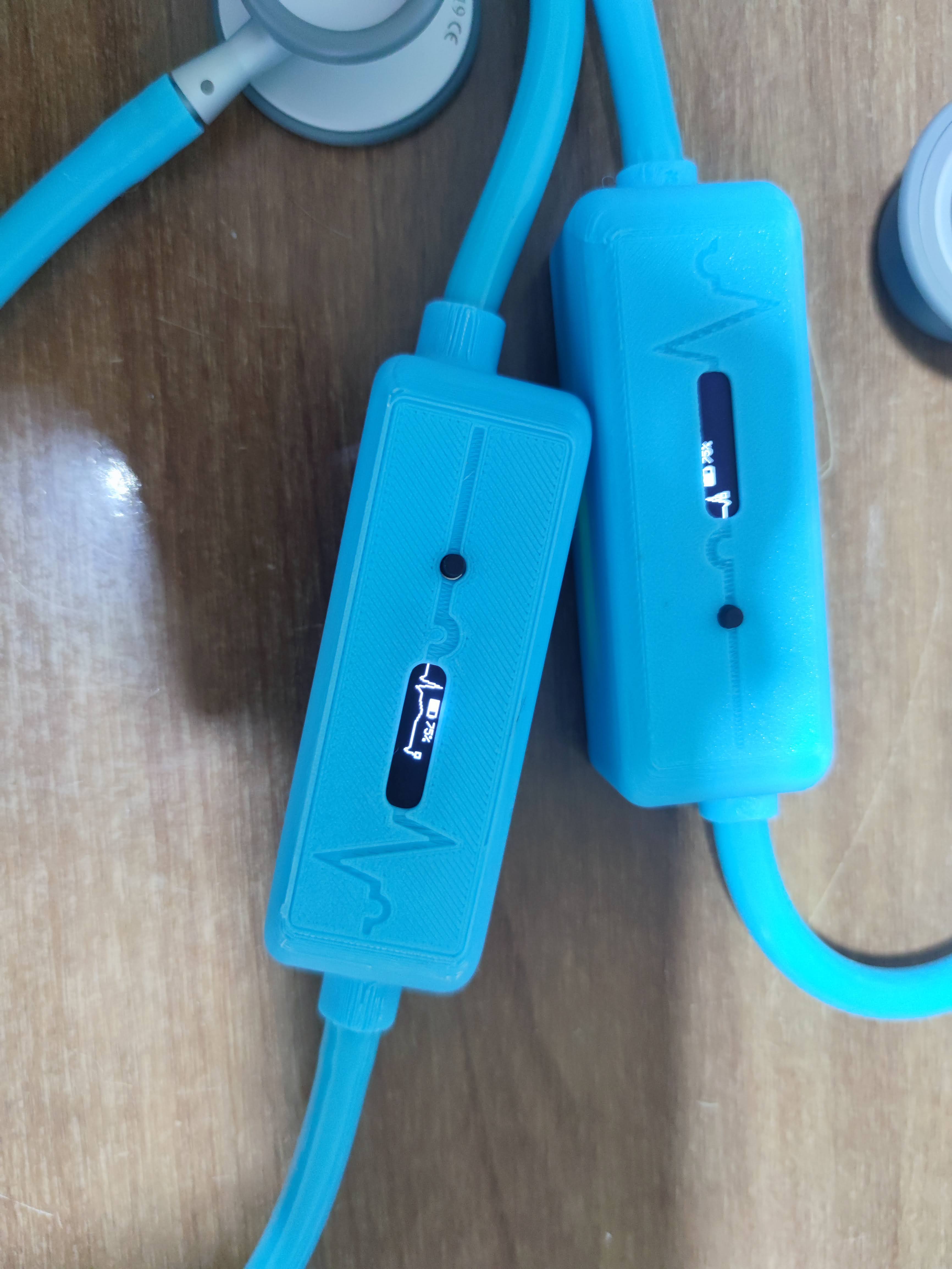 Stethoscope display detail